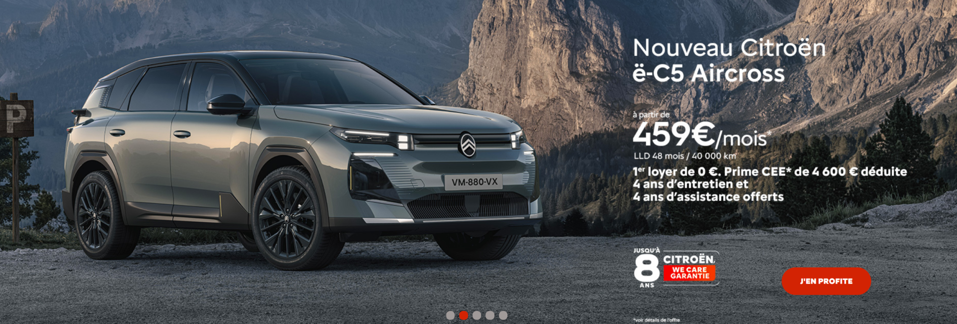Nouveau Citroen E-C5AICROSS